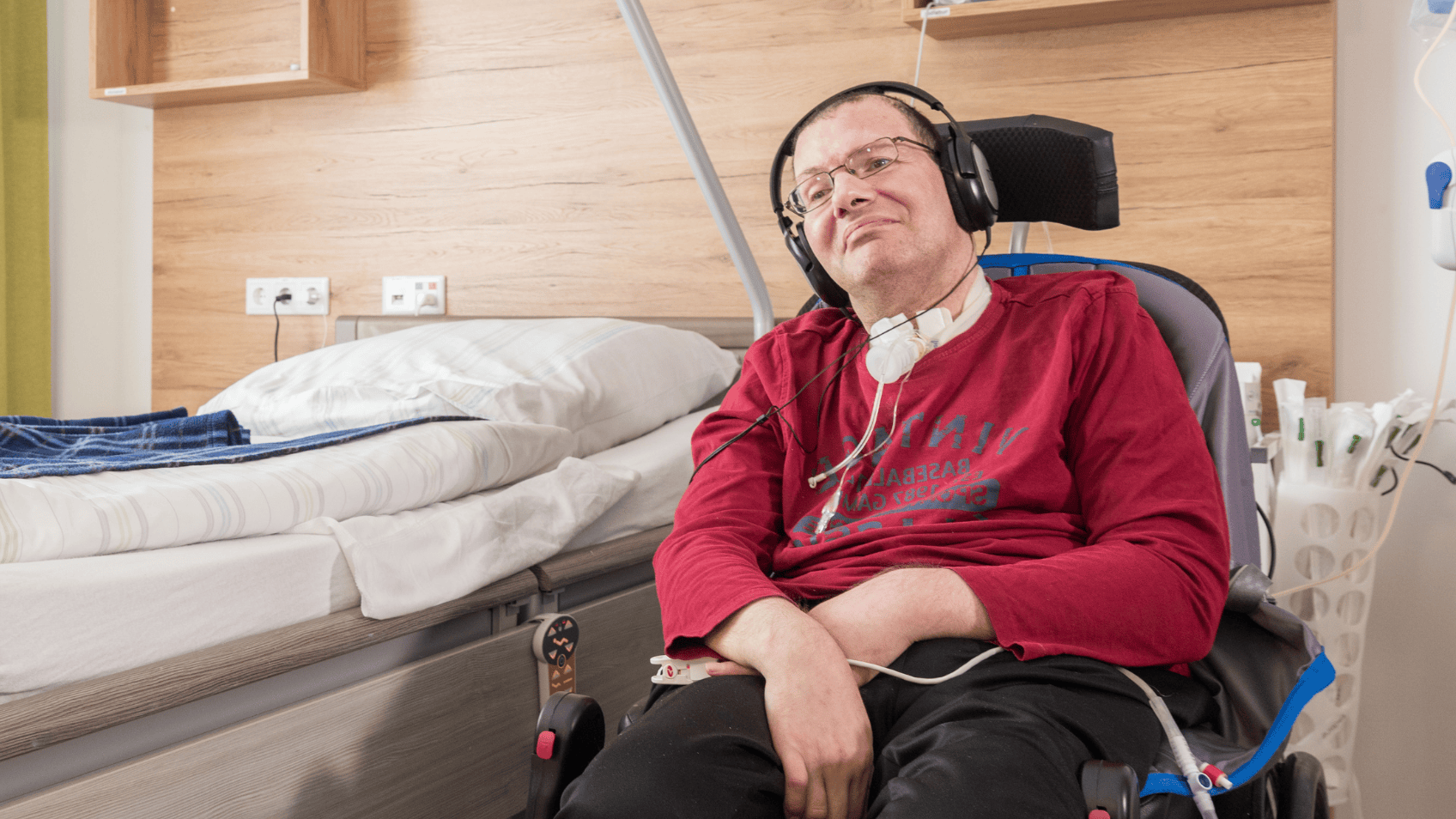 Bewohner in der modernen 1:1 Intensivpflege