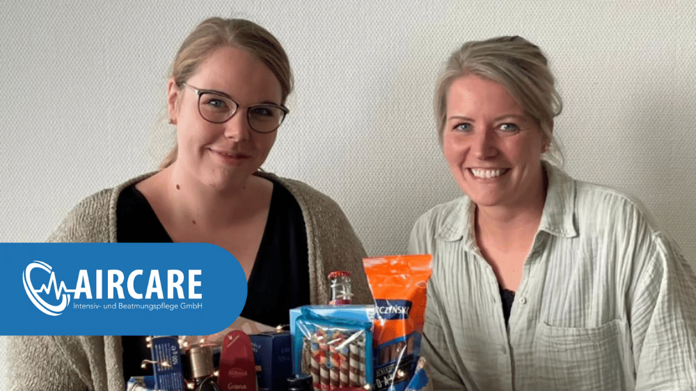 7 Jahre AIRCARE Intensiv-und Beatmungspflege GmbH herzlichen Glückwunsch zum Jubiläum liebe Lisa!